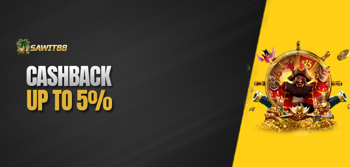 Cashback Mingguan up to 5%
